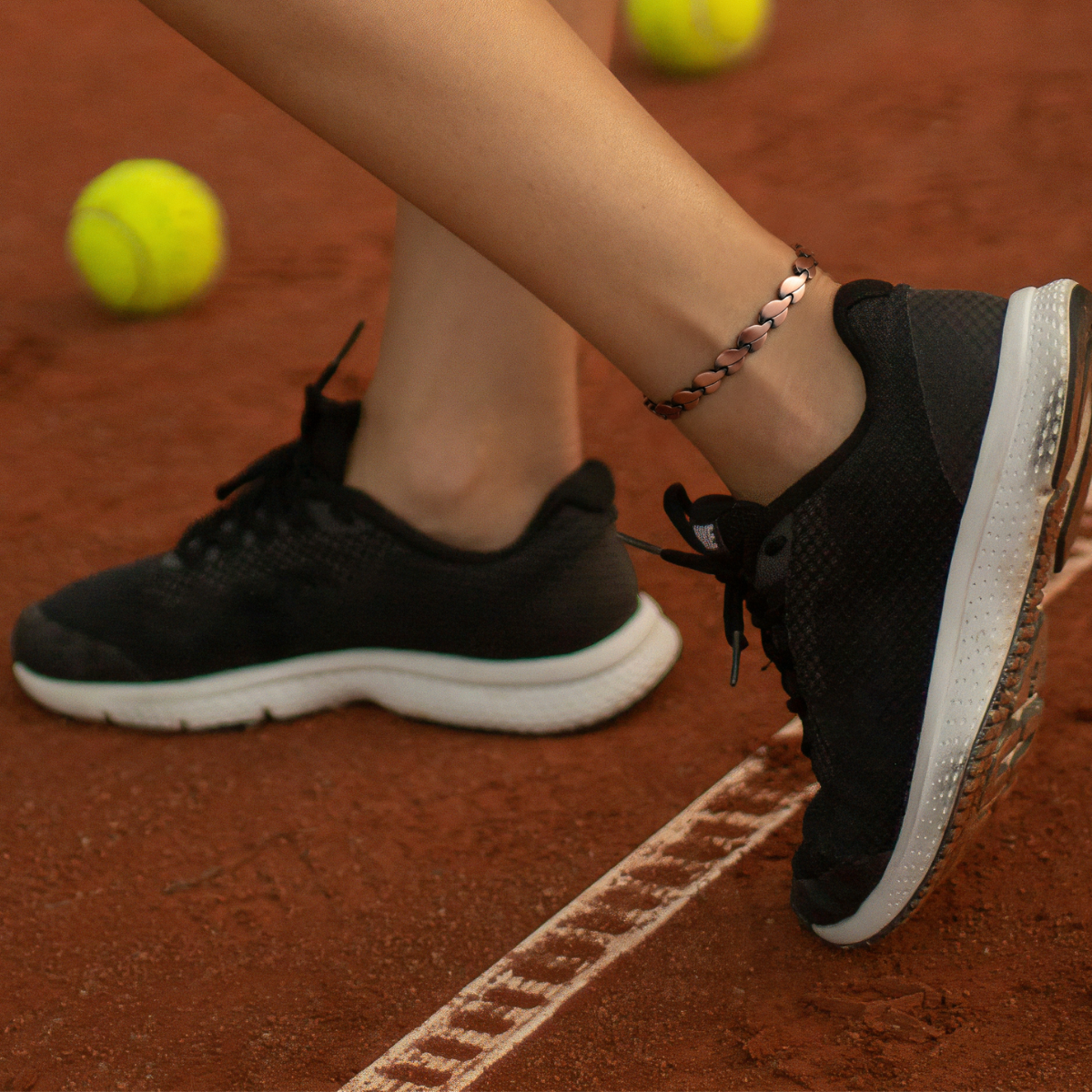 Ladies Copper Magnetic Therapy Anklet
