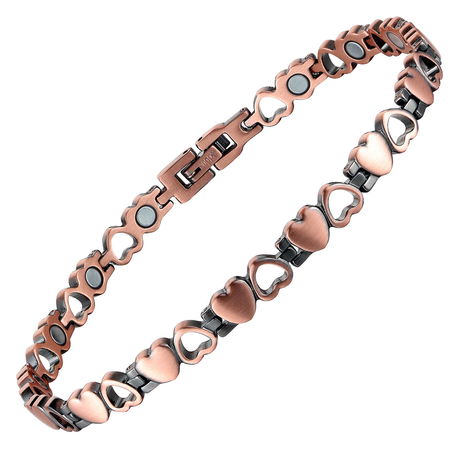 Ladies Natural Copper Magnetic Therapy Anklet