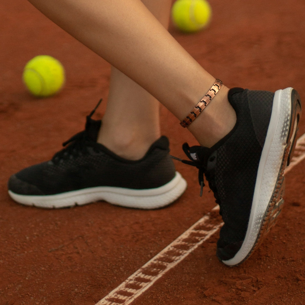 Ladies Double POWER Copper Magnetic Therapy Anklet