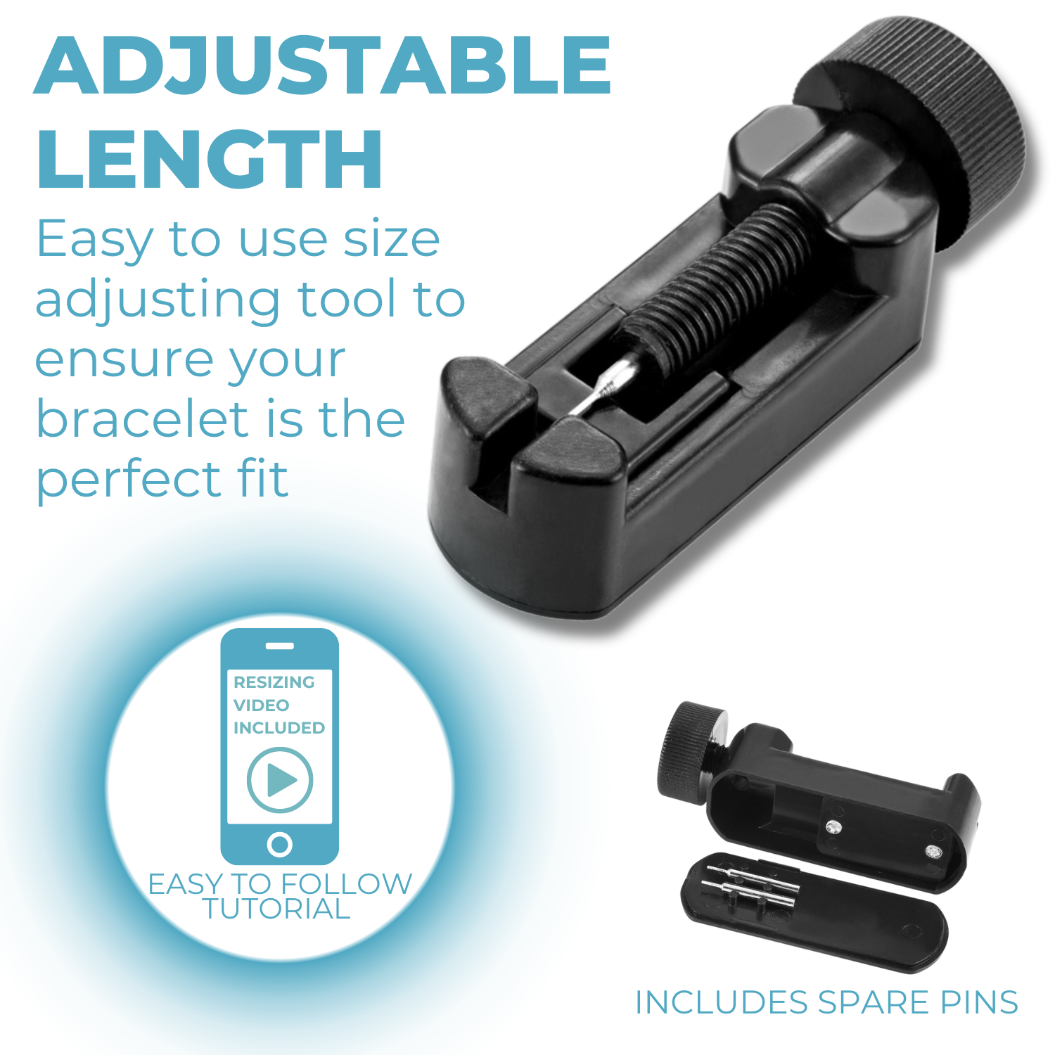 New Ladies Two Tone Titanium Magnetic Bracelet