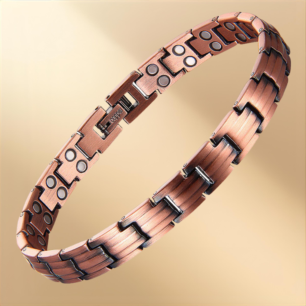 Ladies Copper Magnetic Bracelet NEW 2026 Model Double Strength