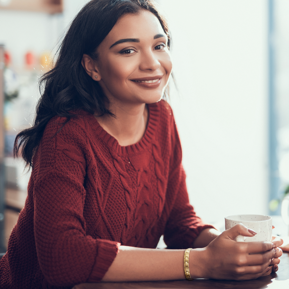 Ladies Four Elements Titanium Magnetic Bracelet