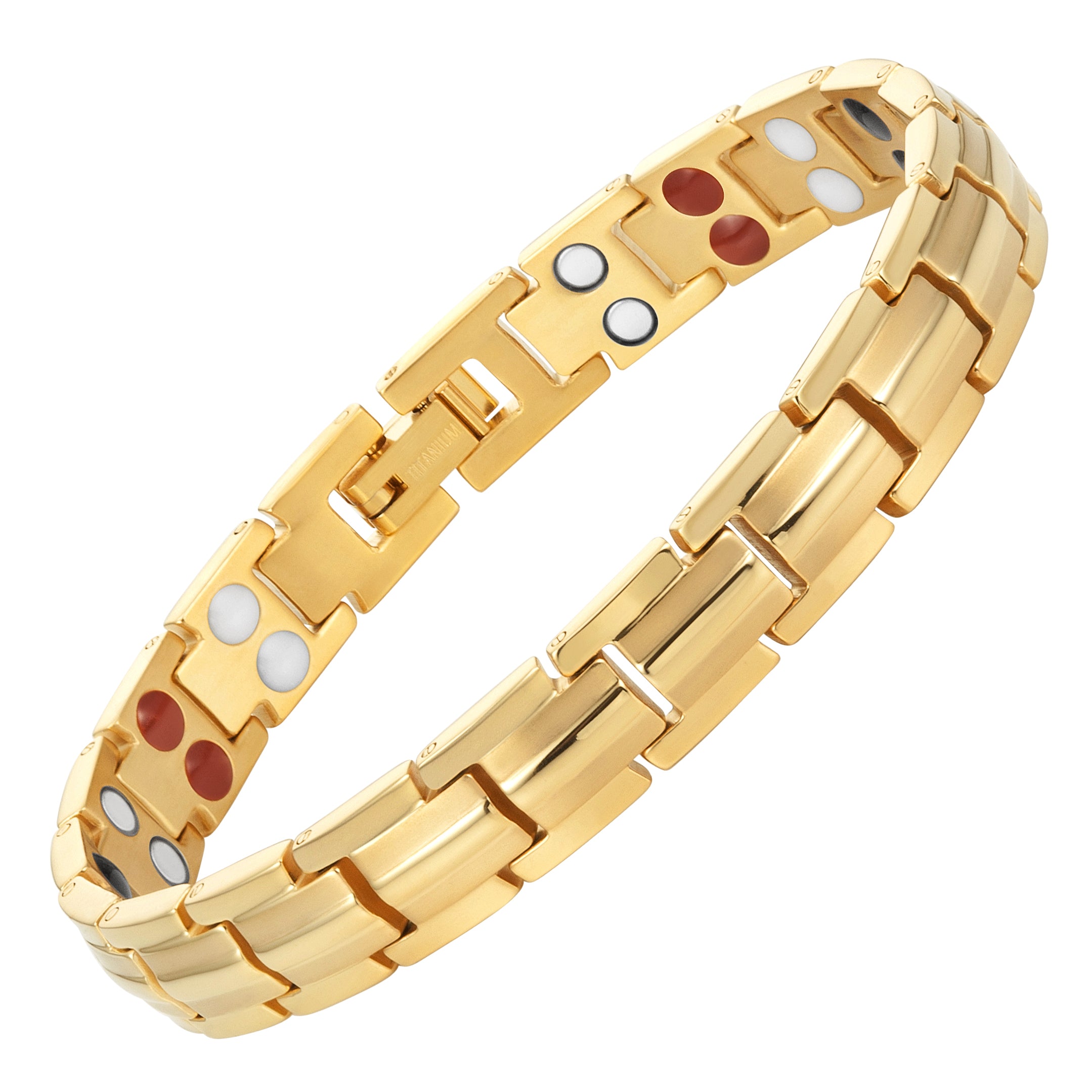 Ladies Four Elements Titanium Magnetic Bracelet