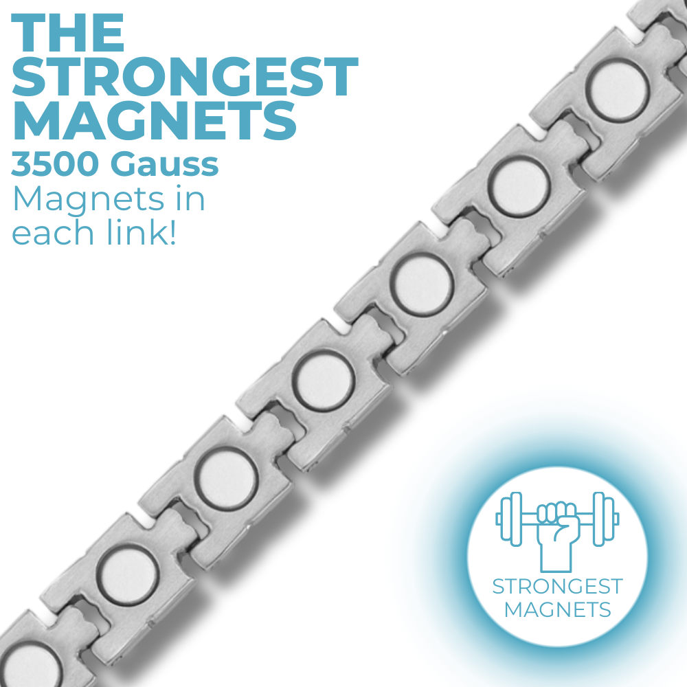 Ladies Titanium Magnetic Bracelet