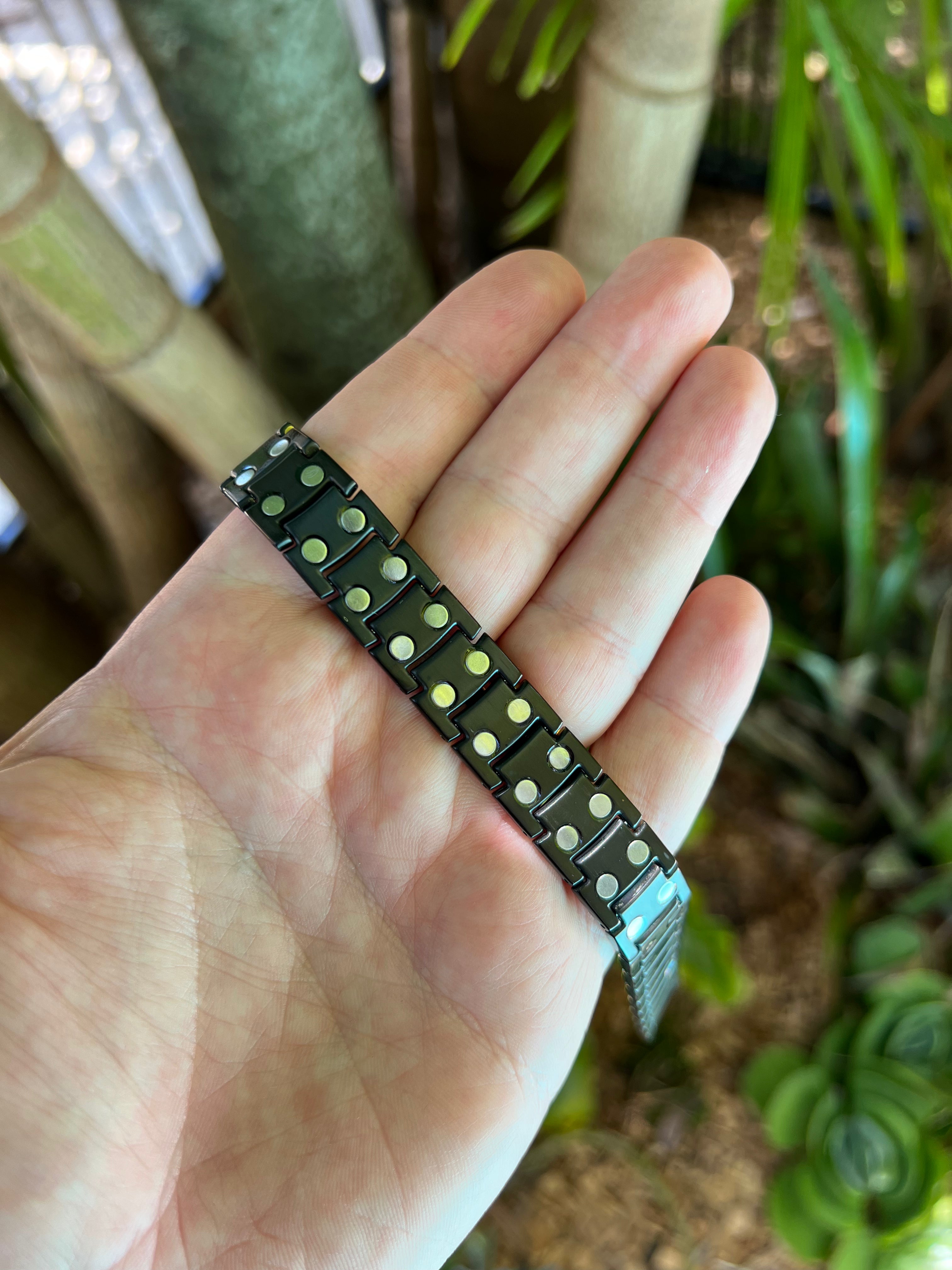 Mens Double Strength Magnetic Therapy Bracelet