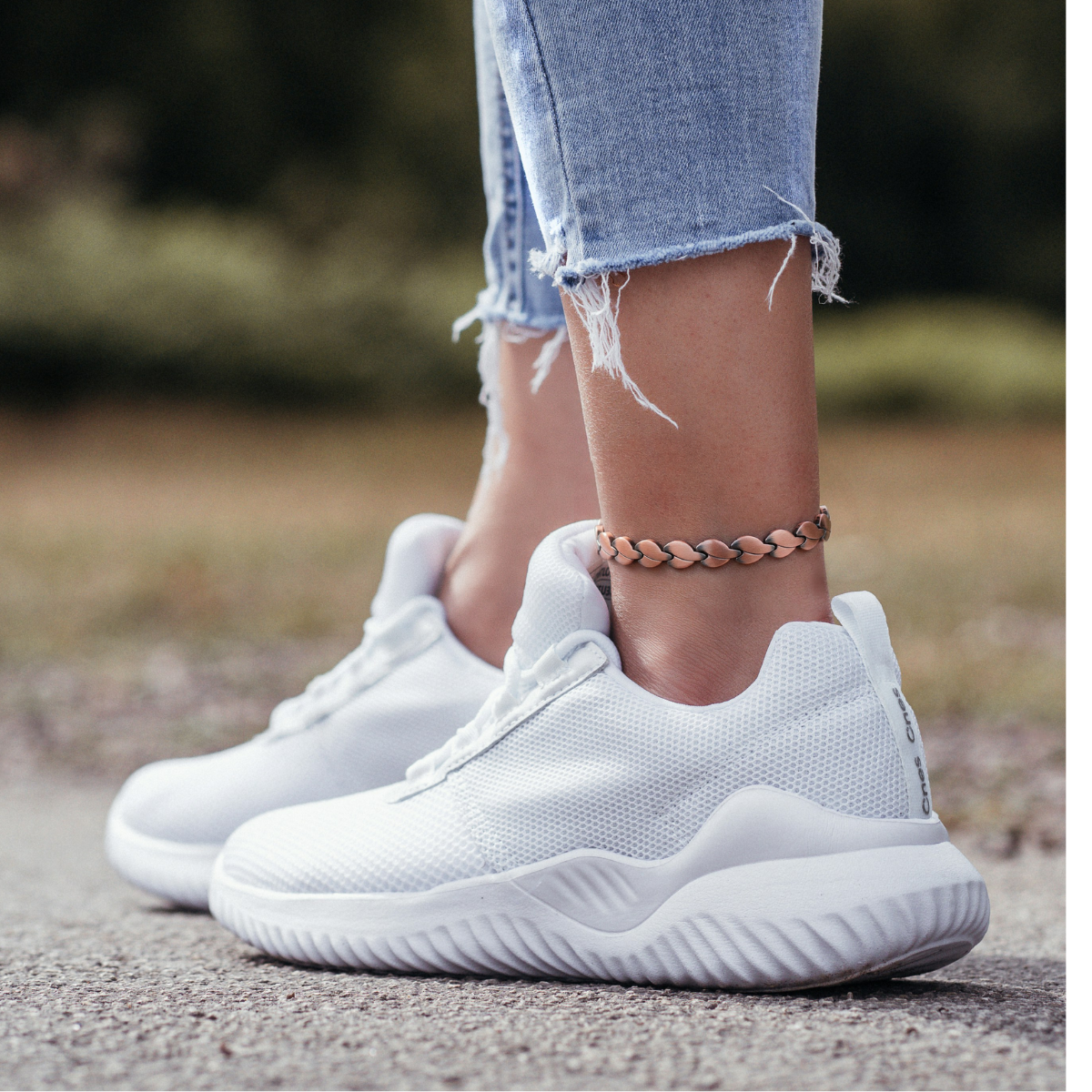 Ladies Copper Magnetic Therapy Anklet