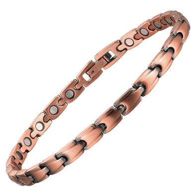 Ladies Copper Magnetic Bracelet