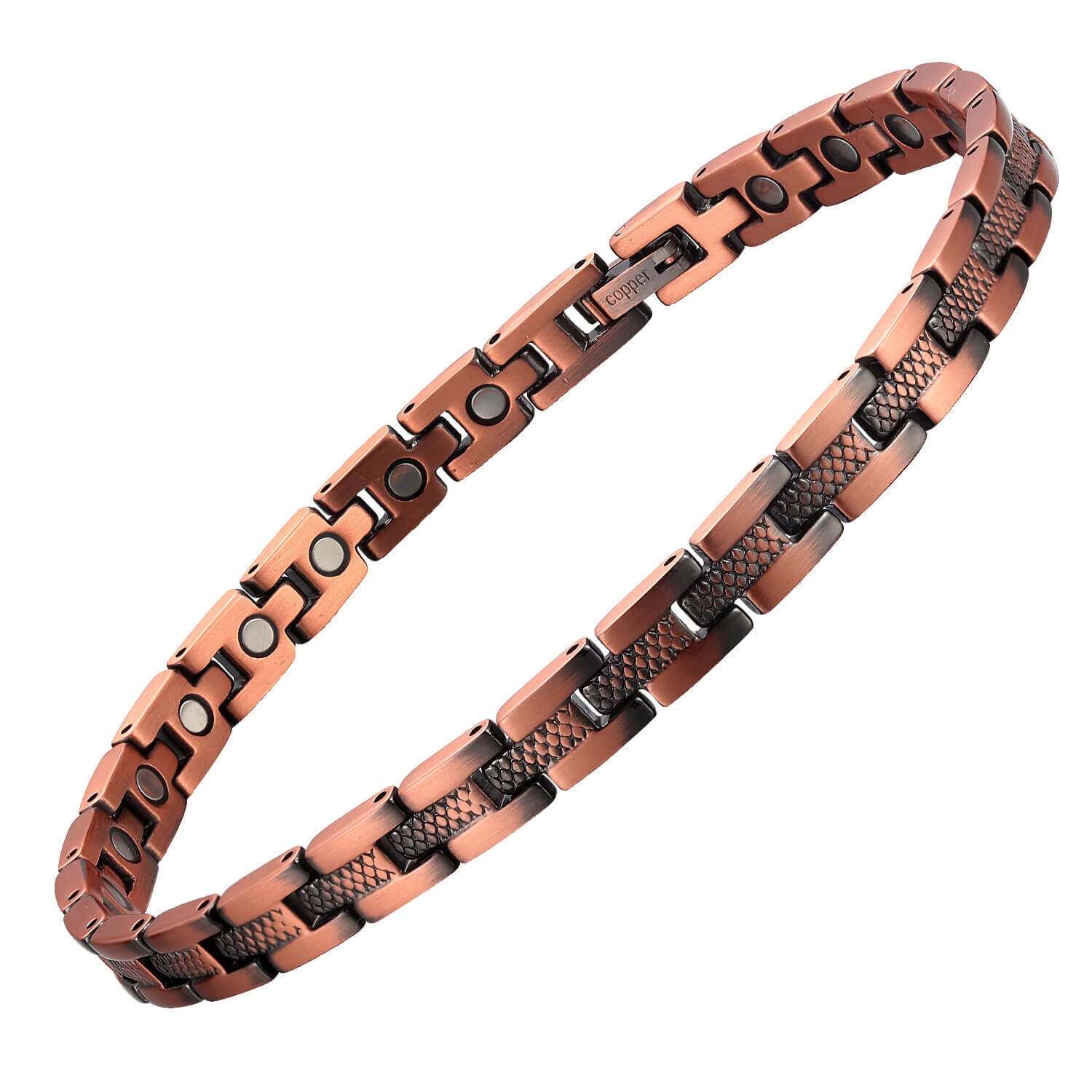 Ladies Strong Copper Magnetic Therapy Anklet