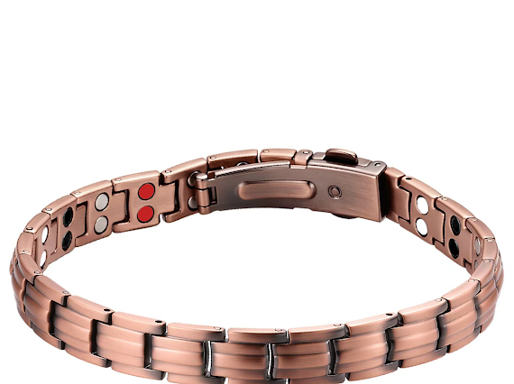 Ladies Copper Magnetic Bracelet NEW 2026 Model Double Strength