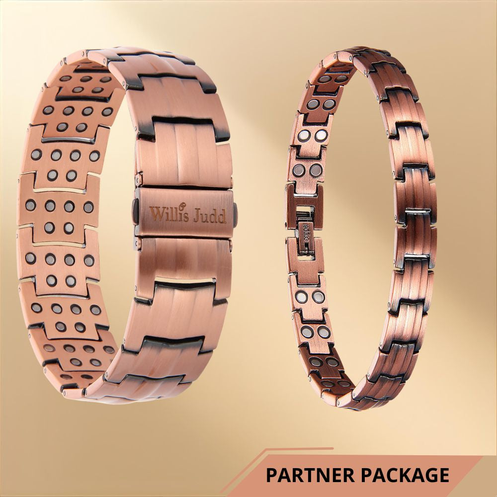 Men And Ladies Copper Bracelet Package