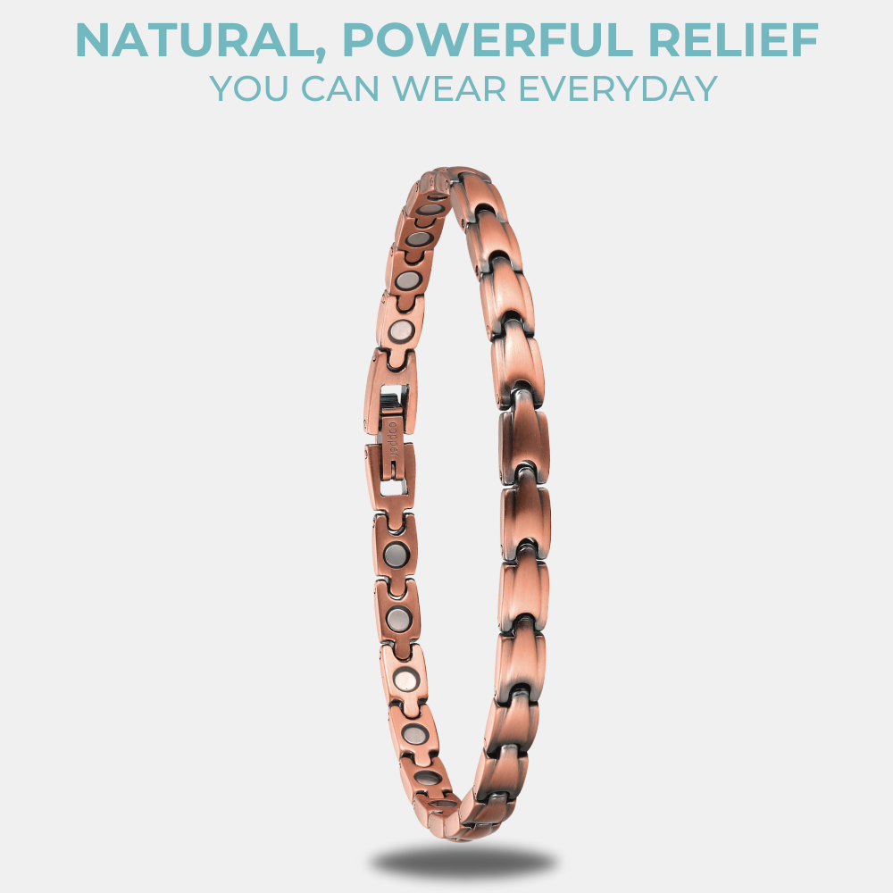 Ladies Copper Magnetic Bracelet