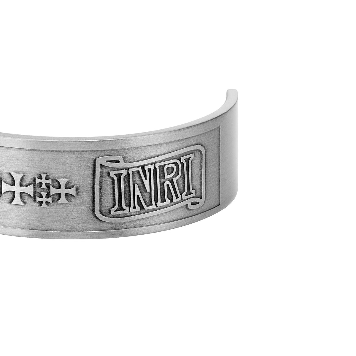 Mens JESUS Pure Copper Magnetic Bangle Bracelet (Antique Copper)