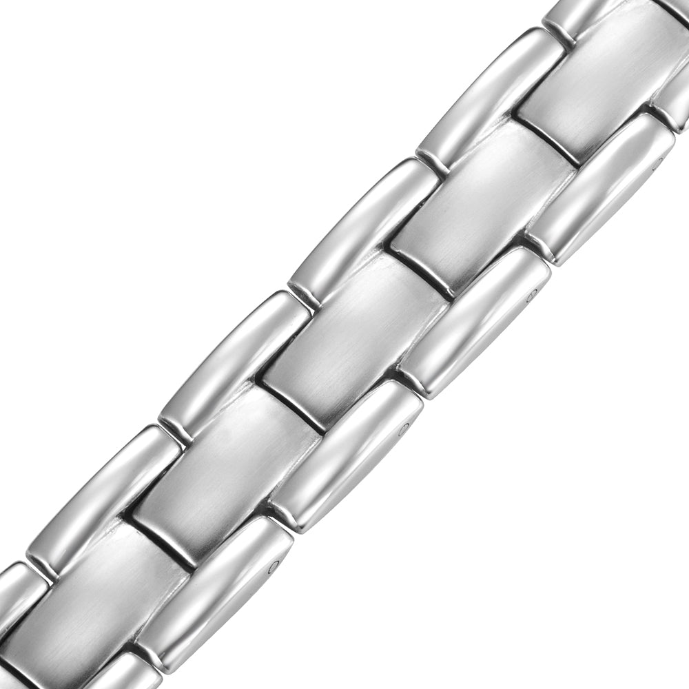 Mens Stainless Steel Magnetic Bracelet