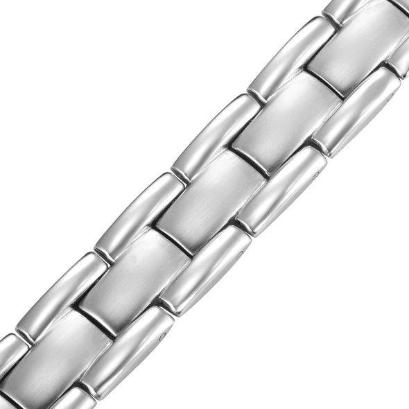 Mens Stainless Steel Magnetic Bracelet