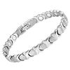 New Ladies Titanium Magnetic Bracelet with Free Adjuster and Gift Box