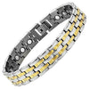 New Mens Titanium Magnetic Bracelet with Free Adjuster and Gift Box - TB52