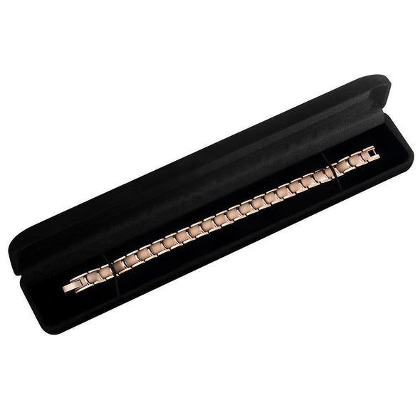 New Ladies Rose Titanium Bracelet with Free Adjuster and Gift Box