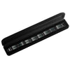 New Mens Titanium 4 Element Magnetic Bracelet Carbon Fibre + Adjuster Gift Box - TB138FE